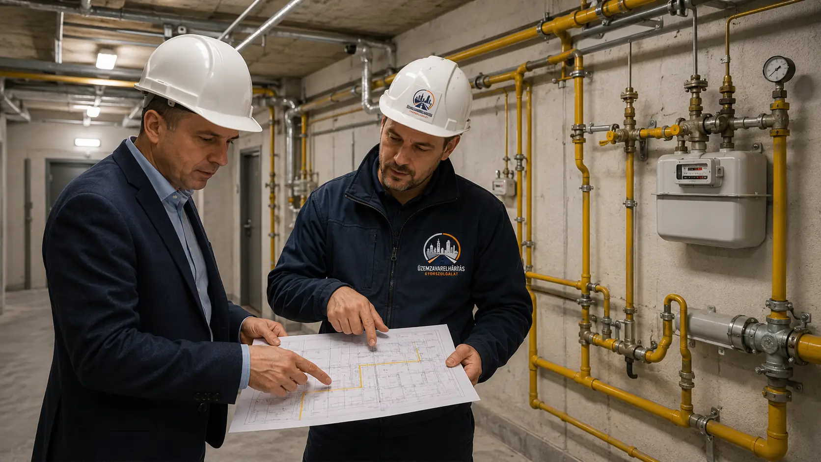 Gázhálózat tervezés és kivitelezés műszaki projekthatárainak egyeztetése